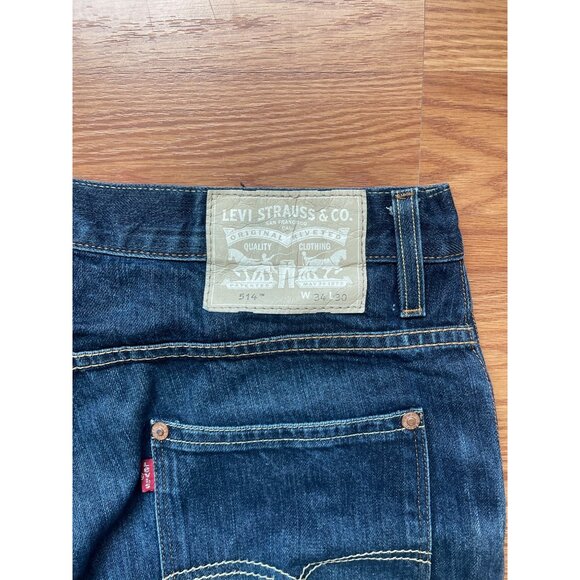 Levi's 514 Men's Jeans Size 34 x 30 Cotton Straight Leg - Picture 4 of 5